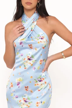 Mila Halterneck Maxi Dress