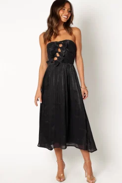 Mila Strapless Midi Dress