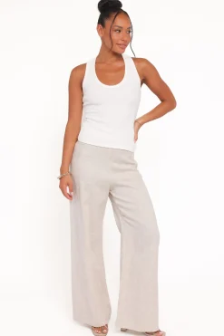 Miles Racerback Rib Knit Tank Top