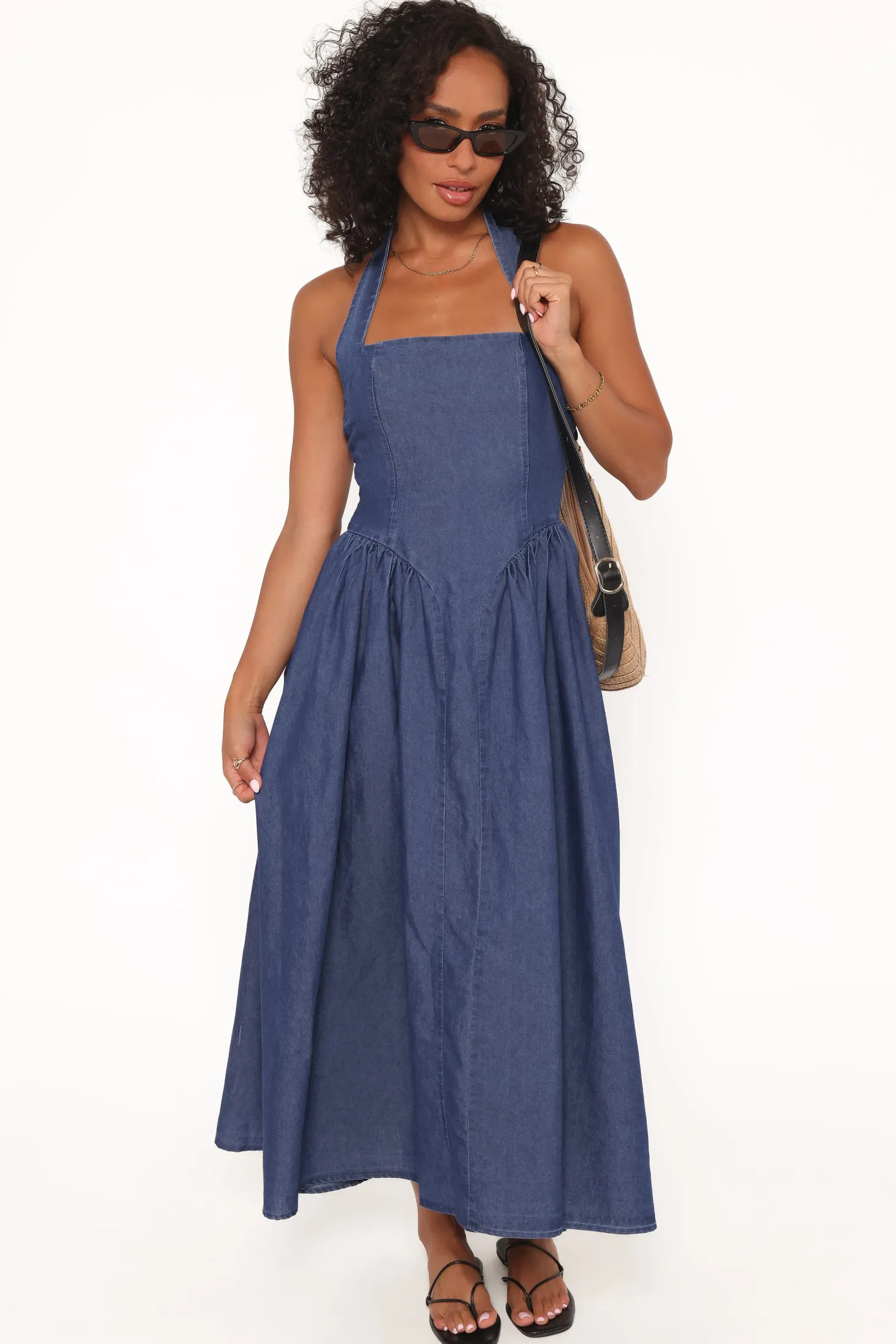 Milford Halterneck Midi Dress