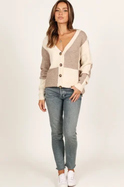 Millie Large Check Cardigan