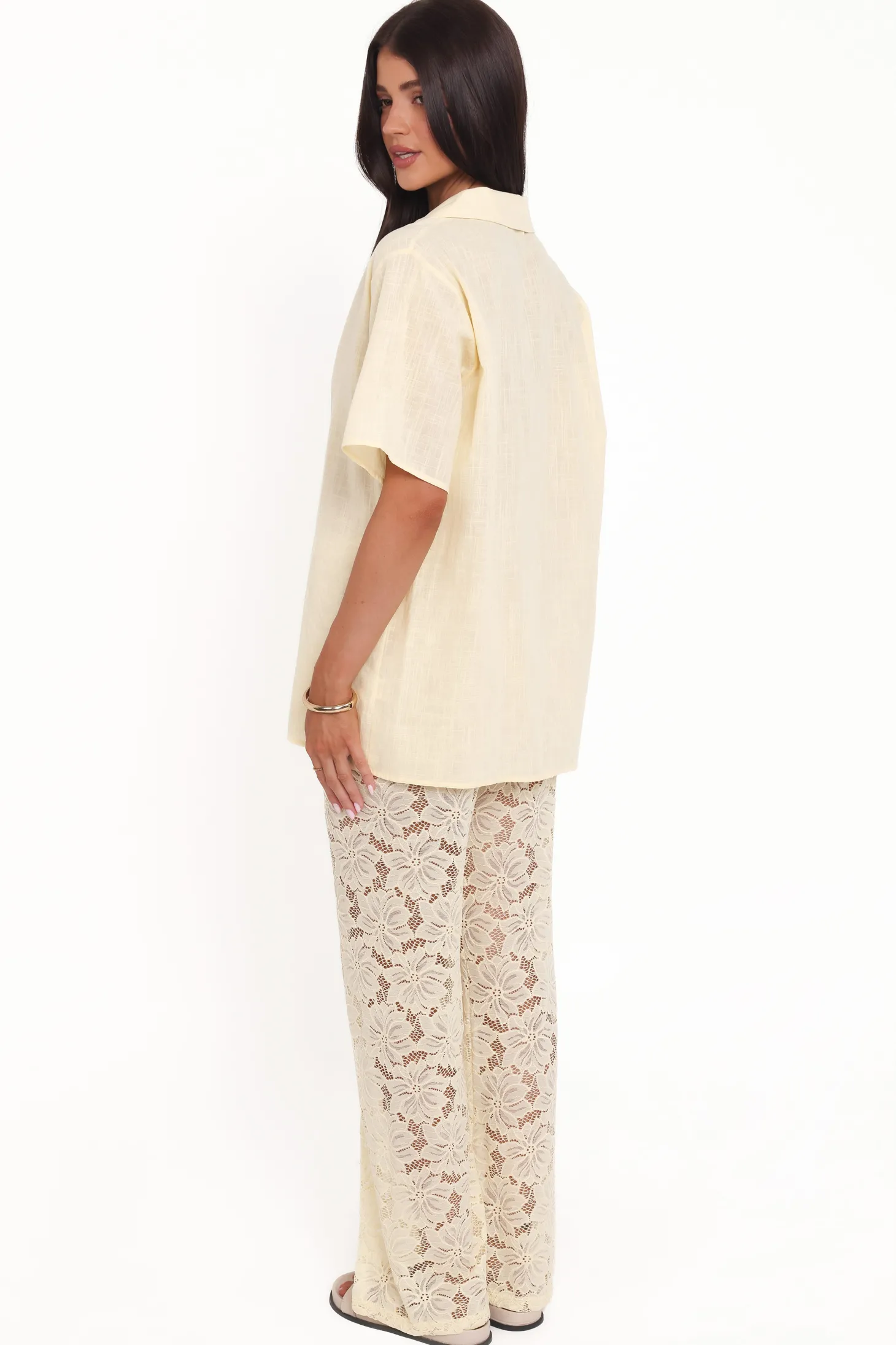 Mindy Lace Pant Set