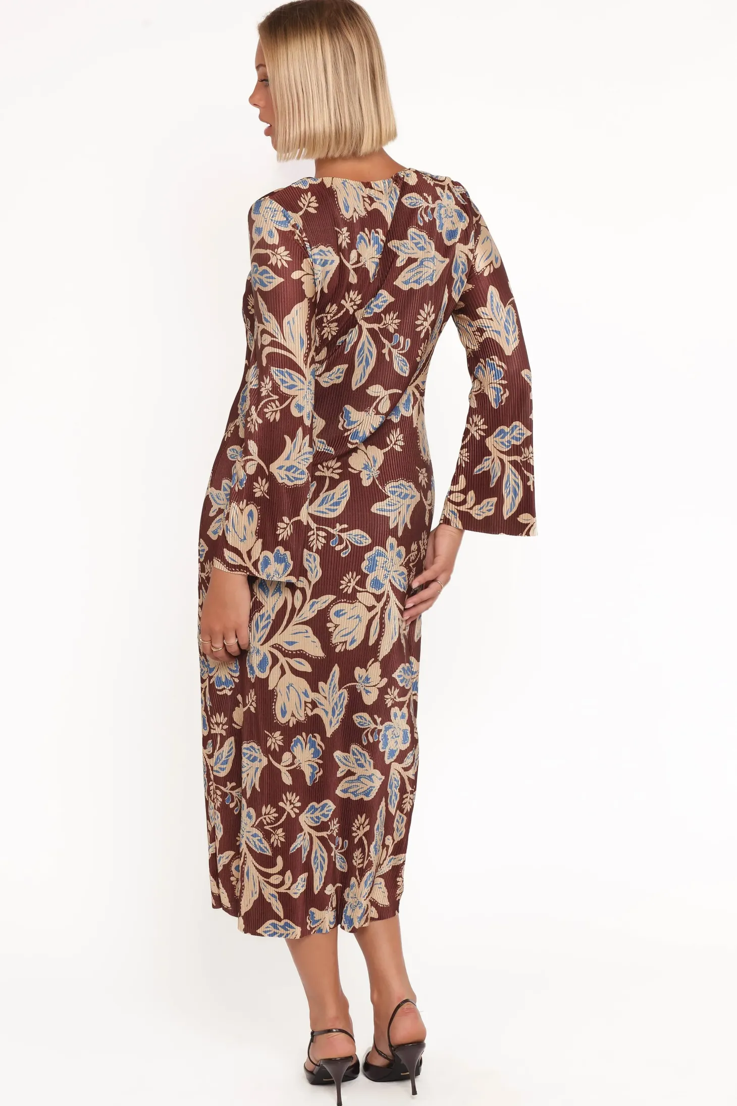 Morena Long Sleeve Midi Dress