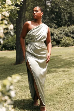 Nadia One Shoulder Maxi Dress