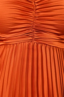 Naira Pleated Maxi Dress