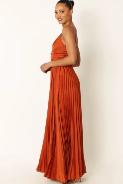 Naira Pleated Maxi Dress