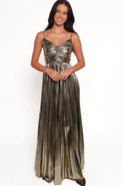 Naira Pleated Maxi Dress