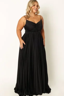 Naira Pleated Maxi Dress