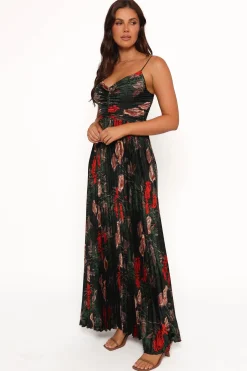 Naira Pleated Maxi Dress