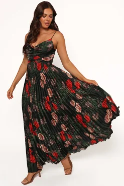 Naira Pleated Maxi Dress