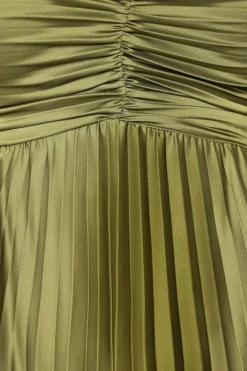 Naira Pleated Maxi Dress