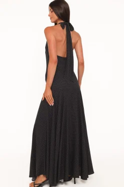 Natalie Halterneck Maxi Dress