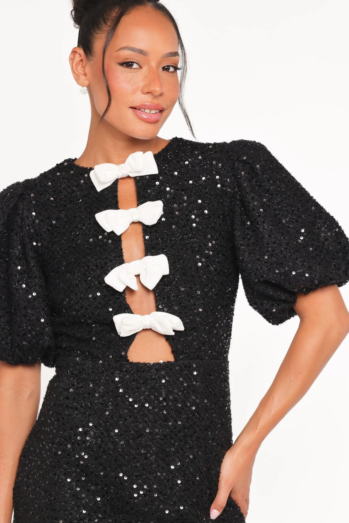 Natasha Boucle Mini Dress
