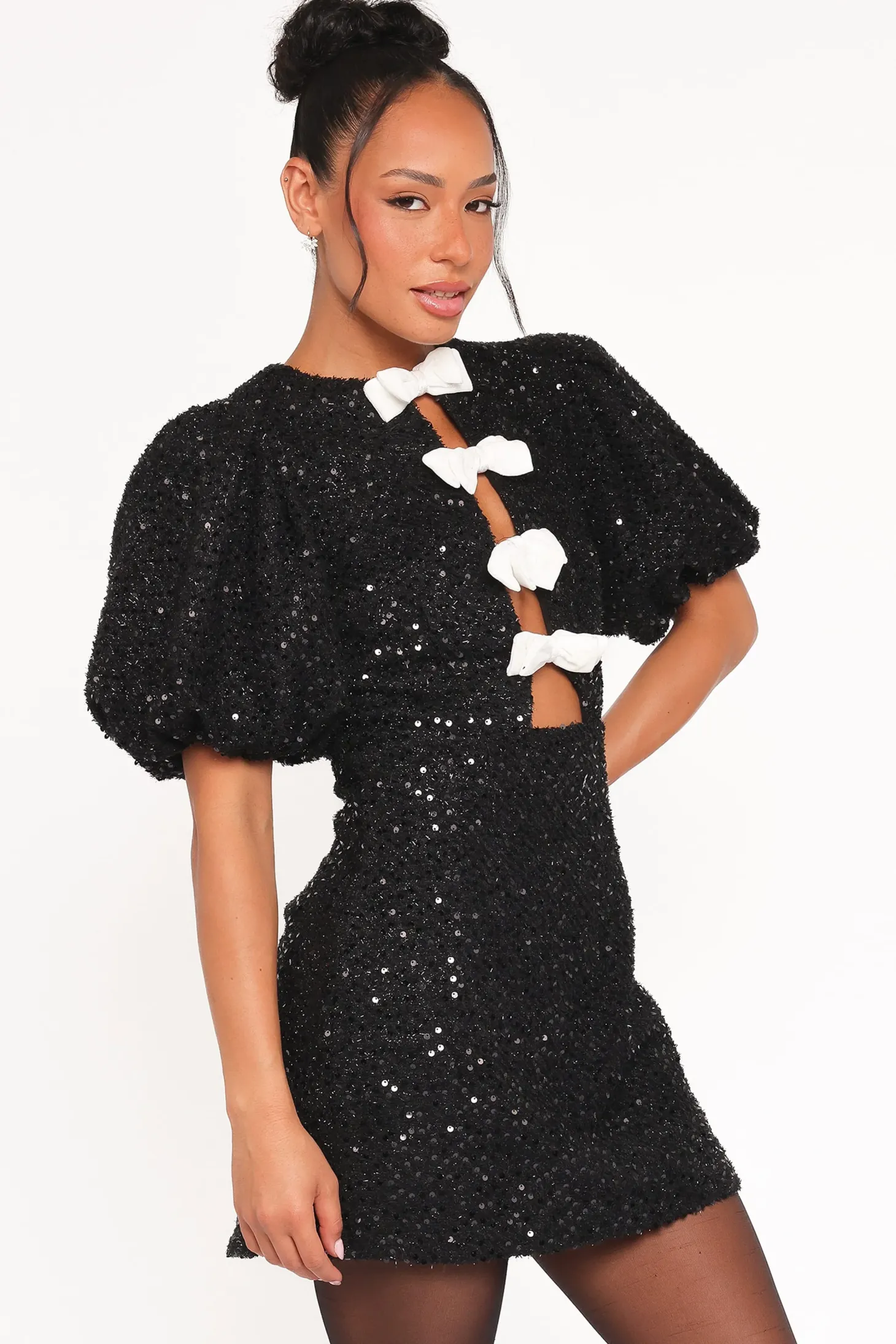 Natasha Boucle Mini Dress