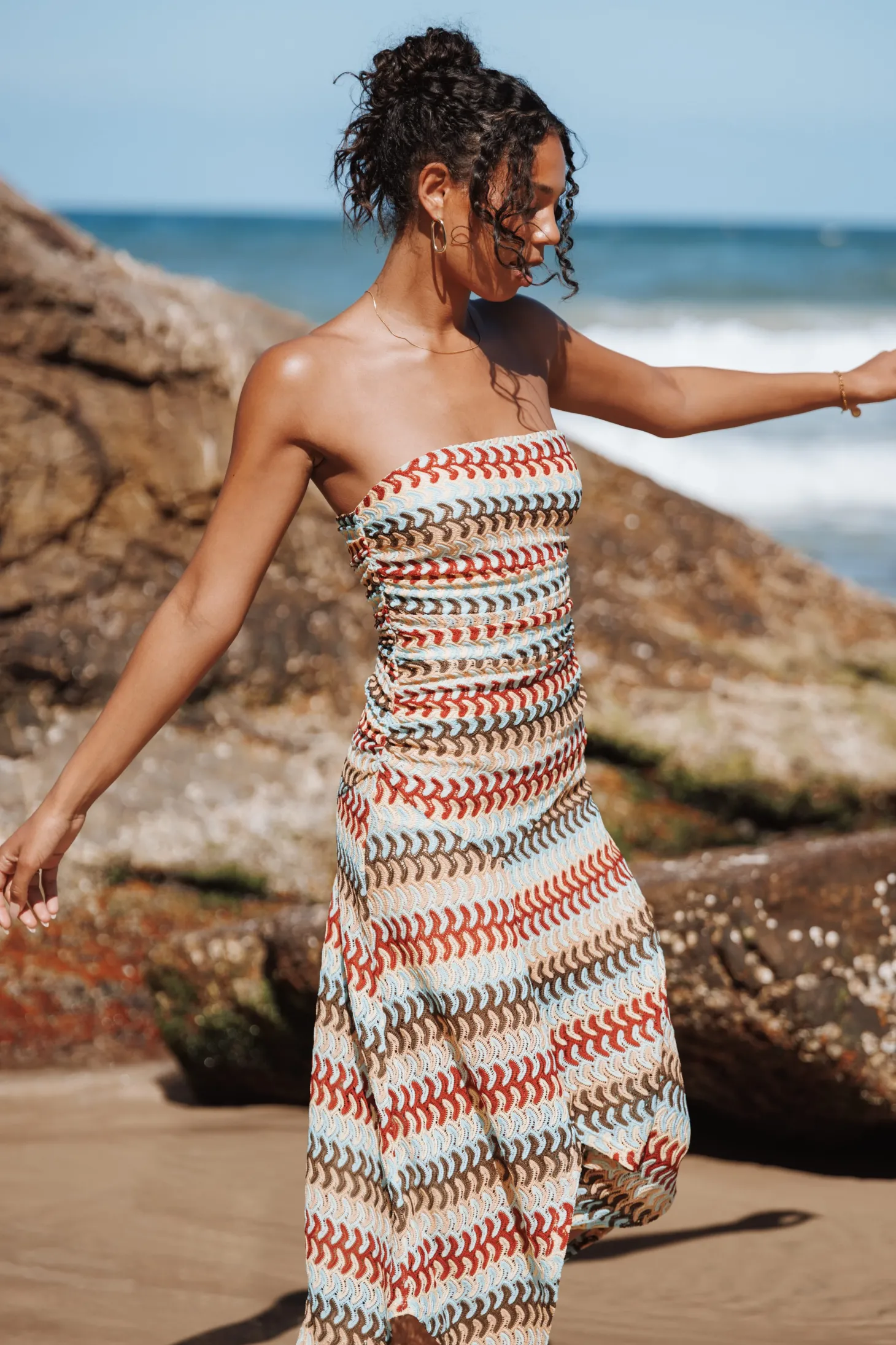 Navia Midi Dress