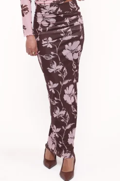 Navida Mesh Midi Skirt