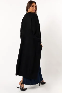 Nicolette Open Front Long Cardigan