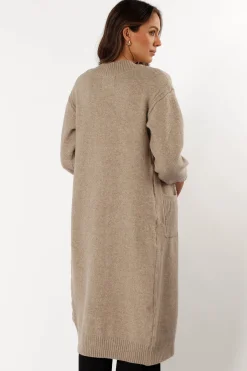 Nicolette Open Front Long Cardigan