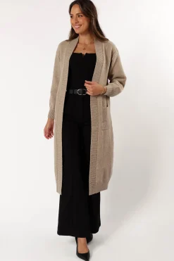 Nicolette Open Front Long Cardigan