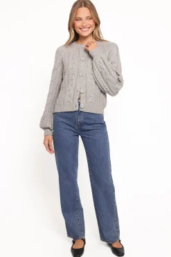 Nika Cable Knit Cardigan