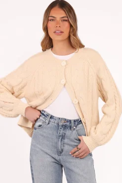 Nika Cable Knit Cardigan