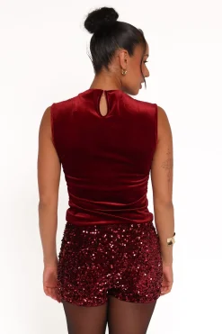 Nissa Velvet Top