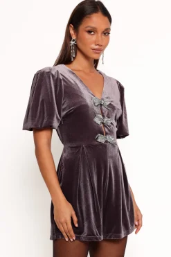 Norah Velvet Romper