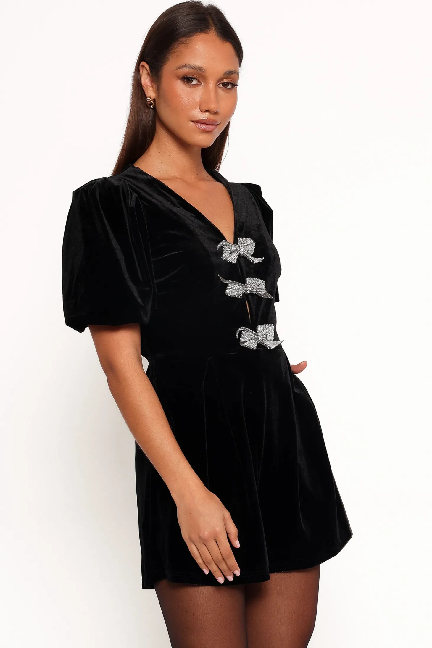 Norah Velvet Romper