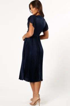 Nova Flutter Sleeve Midi Dress