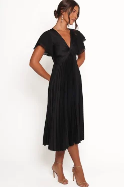 Nova Flutter Sleeve Midi Dress
