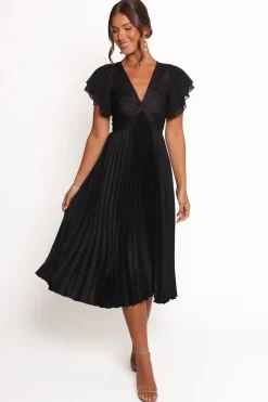 Nova Flutter Sleeve Midi Dress