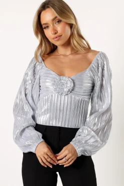 Nyra Rose Detail Top