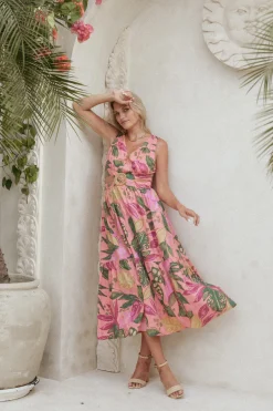 Oasis Midi Dress