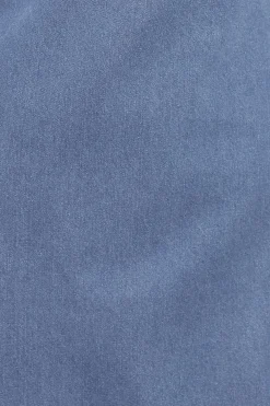 Odelia Denim Maxi Dress