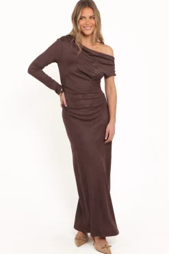 Olympia Off Shoulder Maxi Dress