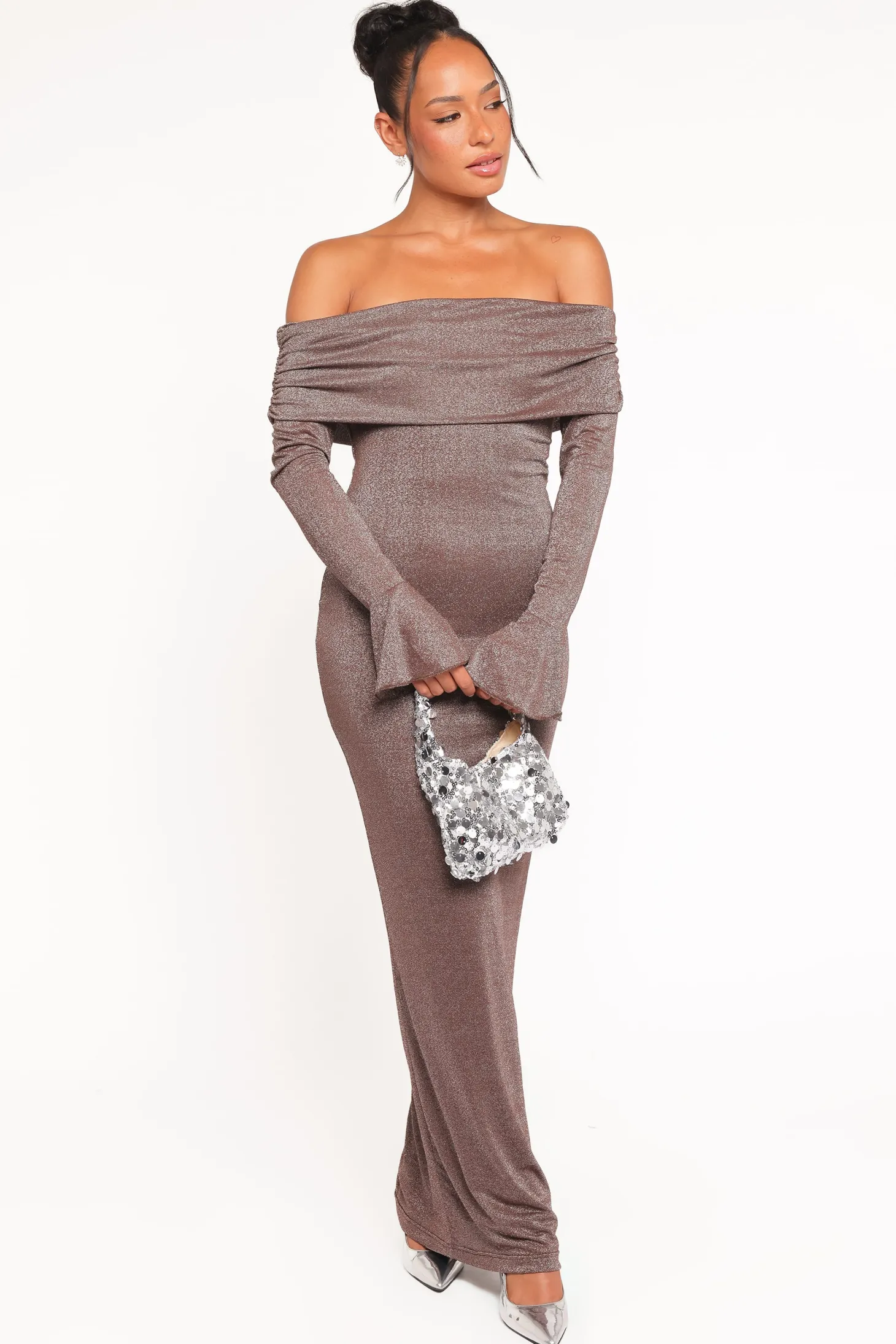Oraton Off Shoulder Maxi Dress