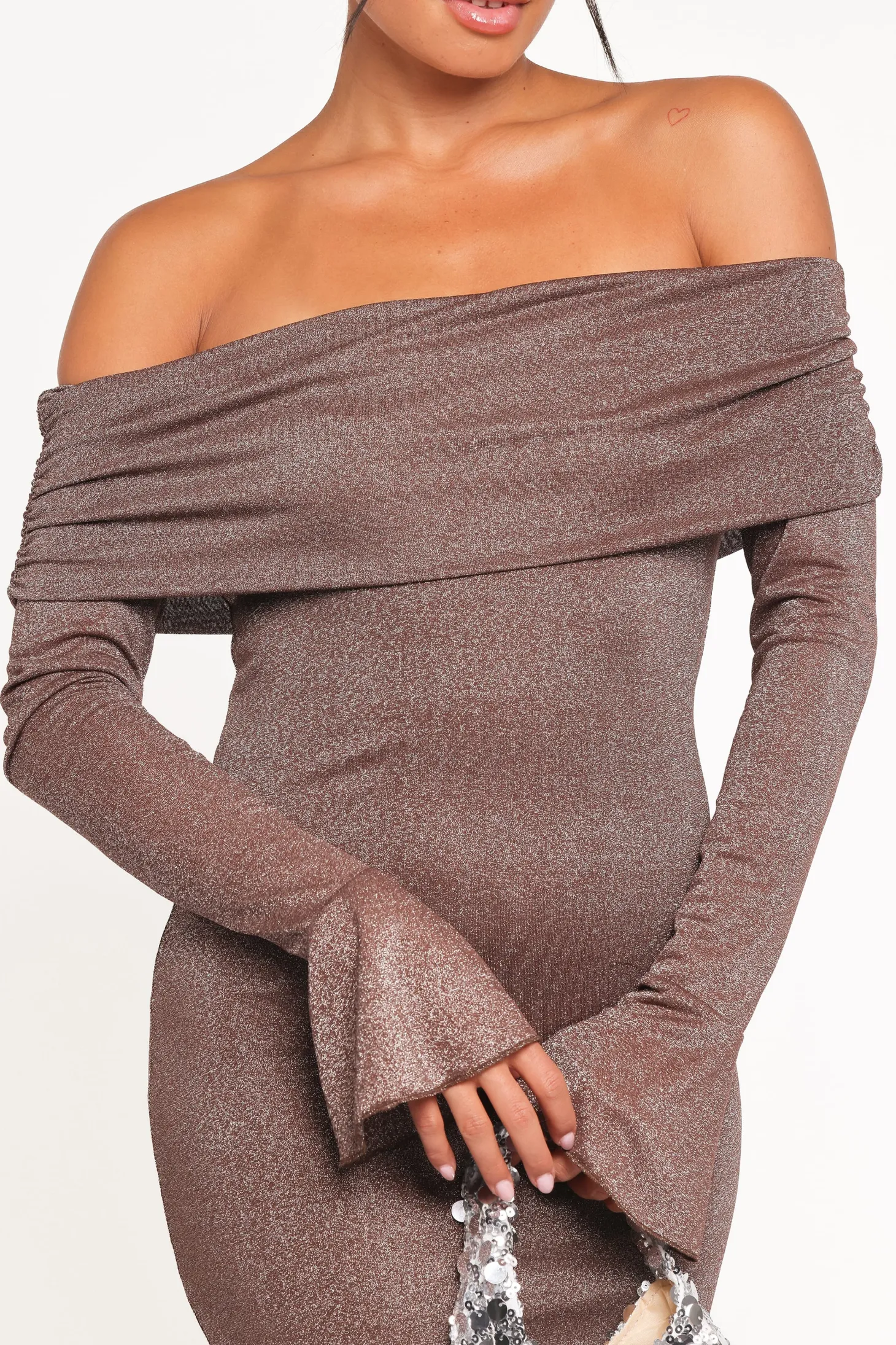 Oraton Off Shoulder Maxi Dress
