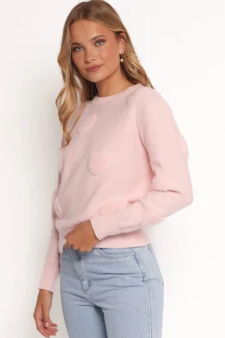 Orlenda Heart Knit Sweater
