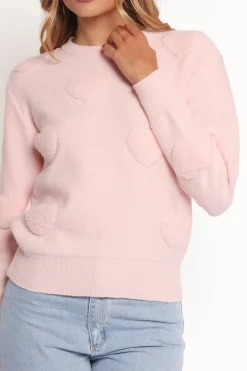 Orlenda Heart Knit Sweater