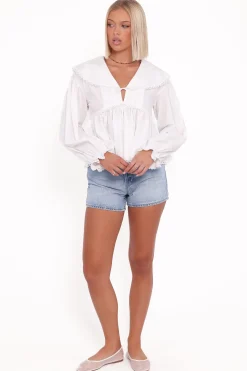 Orly Lace Trim Top