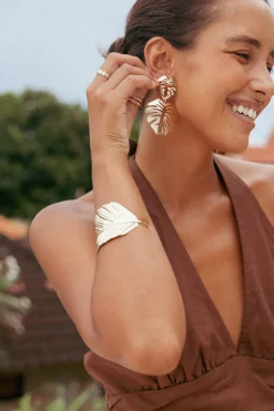 Palm Earrings