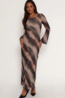 Pandora Long Sleeve Maxi Dress