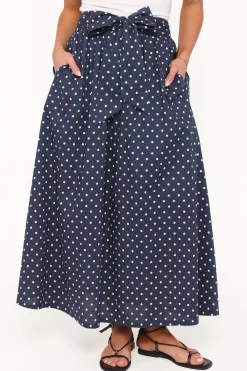 Paula Tie Waist Maxi Skirt