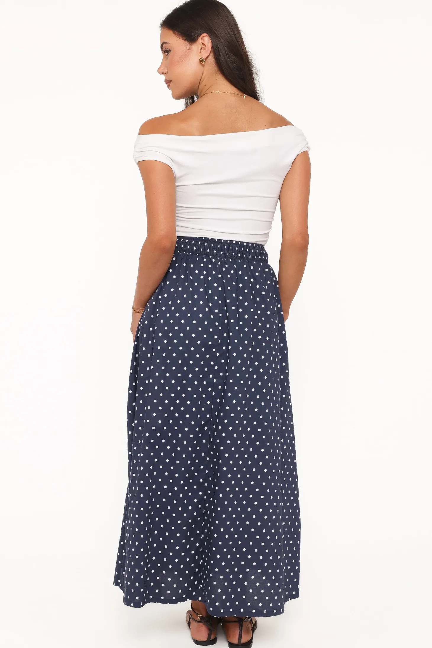 Paula Tie Waist Maxi Skirt