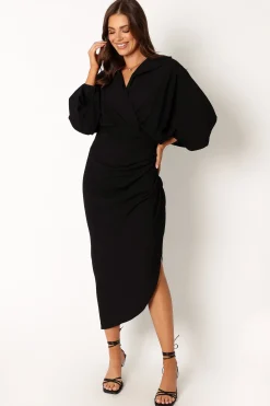 Paxton Long Sleeve Midi Dress