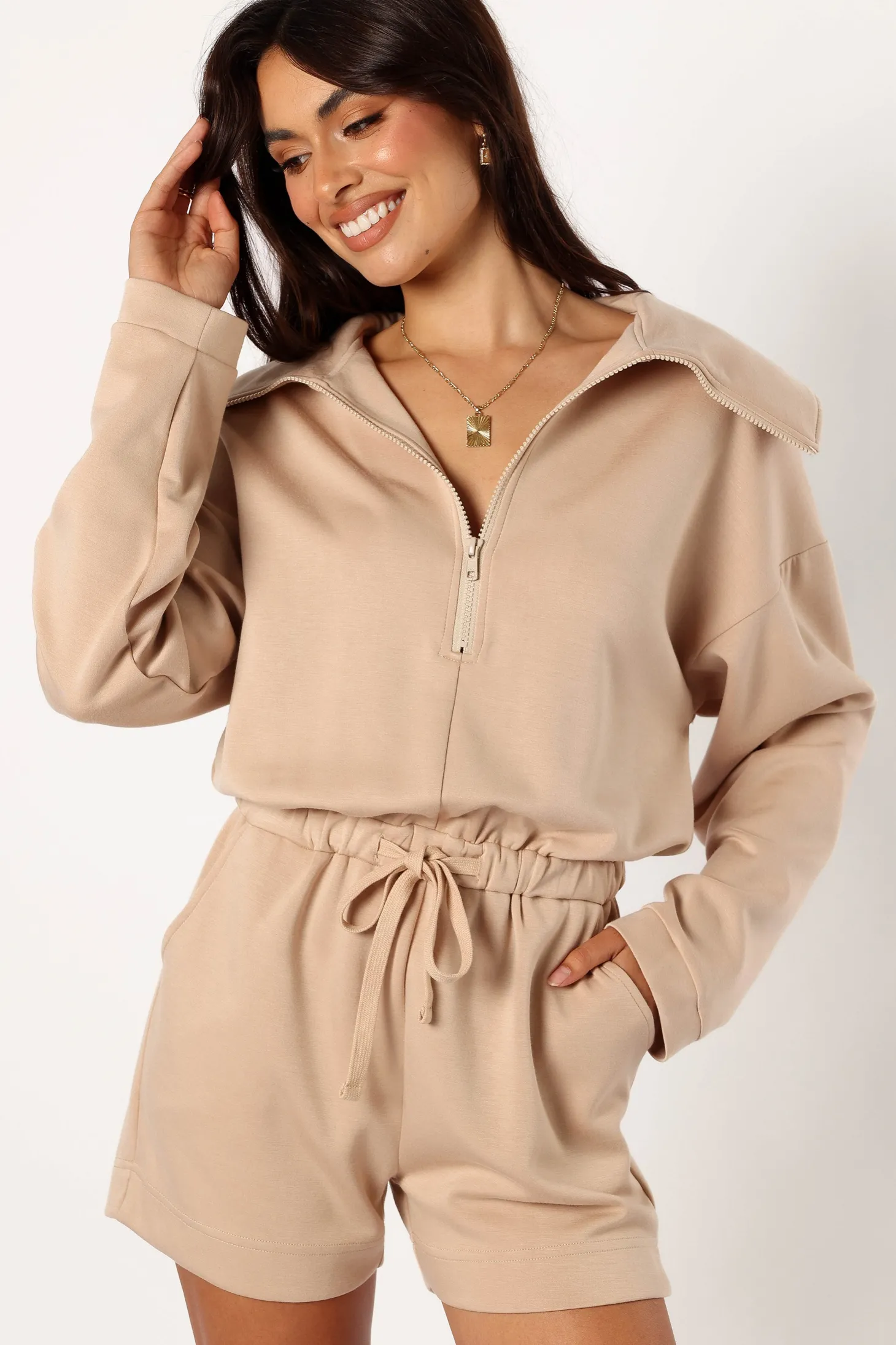Peri Sweater Romper