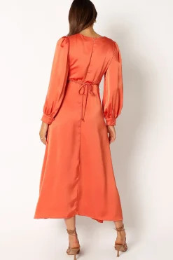 Peyton Long Sleeve Midi Dress