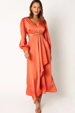 Peyton Long Sleeve Midi Dress