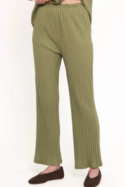Phillipa Wide Ribbed Shirt Set