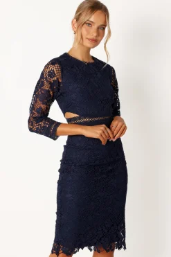Pia Long Sleeve Midi Dress